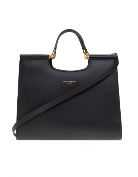 GEANTA DOLCE & GABBANA, BLACK Handbag Sicily - BB7728B732180999