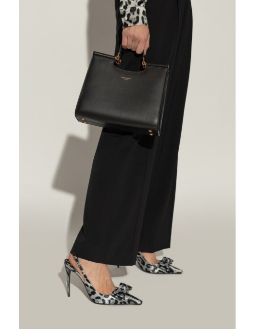 GEANTA DOLCE & GABBANA, BLACK Handbag Sicily - BB7728B732180999