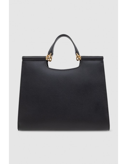 GEANTA DOLCE & GABBANA, BLACK Handbag Sicily - BB7728B732180999