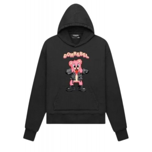 Hanorac DOMREBEL, BLAH, Black Hanorac DOMREBEL, BLAH, Black
