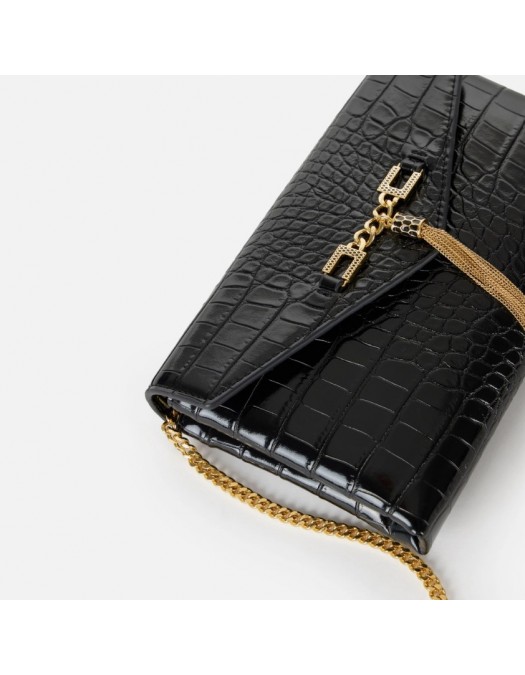 Geanta ELISABETTA FRANCHI,Shoulder bag with groumette chain - BS56A57E2110TU