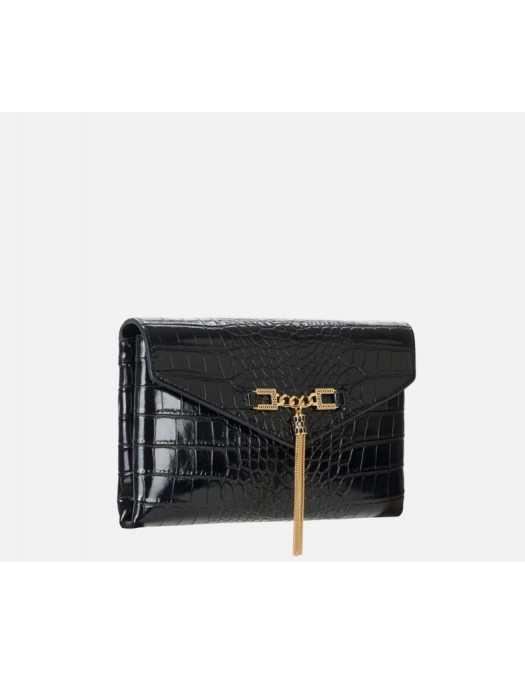 Geanta ELISABETTA FRANCHI,Shoulder bag with groumette chain - BS56A57E2110TU