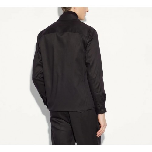 Jacheta Paolo Pecora,Brown   Brushed   Gabardine   Overshirt Jacheta Paolo Pecora,Brown   Brushed   Gabardine   Overshirt