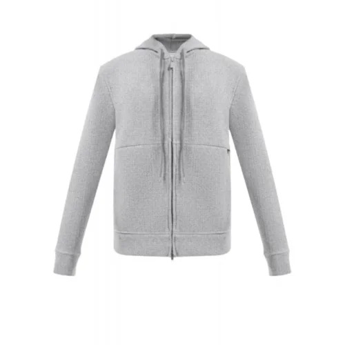 Hanorac Paolo Pecora, Touch Jersey, Grey