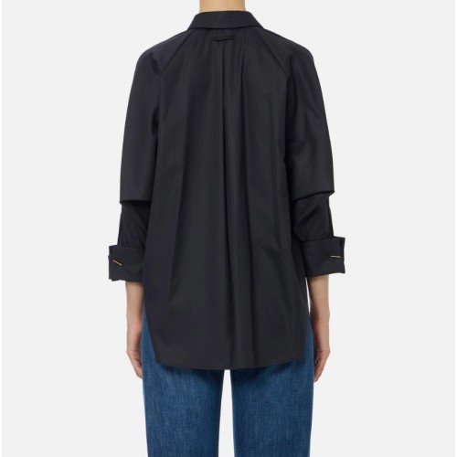 Camasa ELISABETTA FRANCHI ,Cotton jacquard poplin shirt Camasa ELISABETTA FRANCHI ,Cotton jacquard poplin shirt