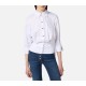 Camasa ELISABETTA FRANCHI ,Cotton jacquard poplin shirt - CA10356E2100
