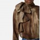 Bluza ELISABETTA FRANCHI ,Blouse in voile fabric with python print - CA12857E2EL1