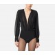 Body ELISABETTA FRANCHI,Bodysuit in Georgette fabric - CB00857E2110