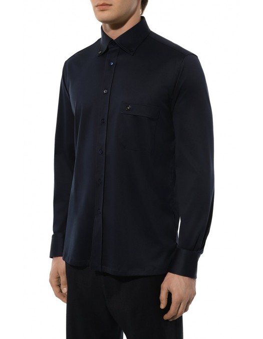 Camasa STEFANO RICCI,Slim fit,Black - CJ006473TE2700003 Camasa STEFANO RICCI,Slim fit,Black - CJ006473TE2700003