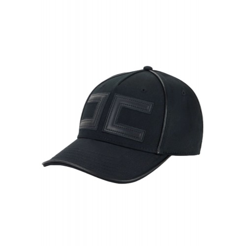 Sapca ELISABETTA FRANCHI, Gabardine baseball cap with logo Sapca ELISABETTA FRANCHI, Gabardine baseball cap with logo