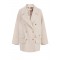 Palton ELISABETTA FRANCHI,Peacoat in wool cloth,Over fit
