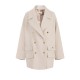 Palton ELISABETTA FRANCHI,Peacoat in wool cloth,Over fit - CP01156E3DZ9 Palton ELISABETTA FRANCHI,Peacoat in wool cloth,Over fit - CP01156E3DZ9