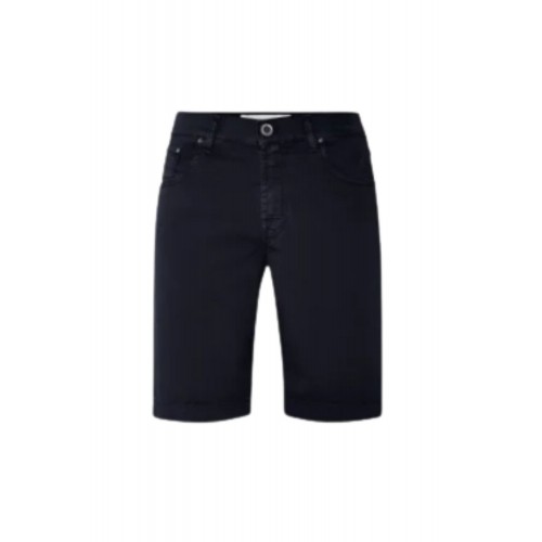 Pantaloni scurti JACOB COHEN, Nicolas Design, Cotton, Navy Blue Pantaloni scurti JACOB COHEN, Nicolas Design, Cotton, Navy Blue
