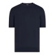Tricou Zegna, Navy Blue Premium Cotton - E8C90A7C10B09