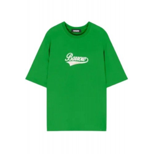TRICOU BARROW, Back Teddy Print, Logo insert, Green TRICOU BARROW, Back Teddy Print, Logo insert, Green