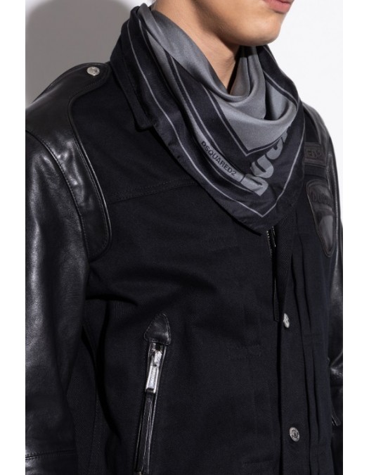 Esarfa DSQUARED2, BLACK Dsquared2 X DUCATI - FUM003500SS04152124