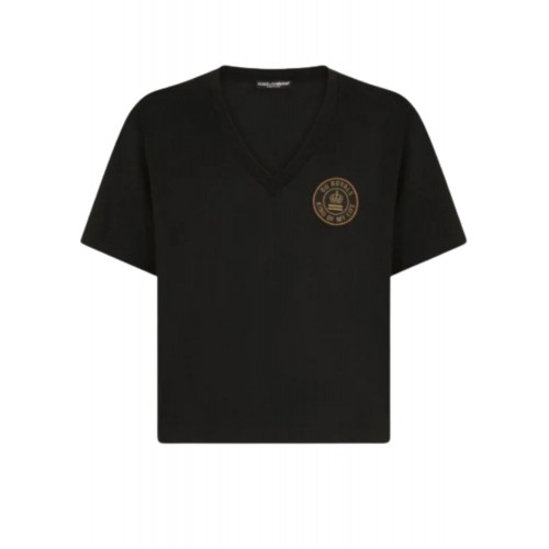TRICOU DOLCE & GABBANA, Logo DG ROYALS KING OF MY LIFE TRICOU DOLCE & GABBANA, Logo DG ROYALS KING OF MY LIFE