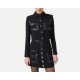 Jacheta ELISABETTA FRANCHI ,double-layer crêpe fabric with logo details - GI15957E2110
