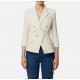SACOU ELISABETTA FRANCHI, Jacket in double layer crêpe - GI17456E2DZ9 SACOU ELISABETTA FRANCHI, Jacket in double layer crêpe - GI17456E2DZ9