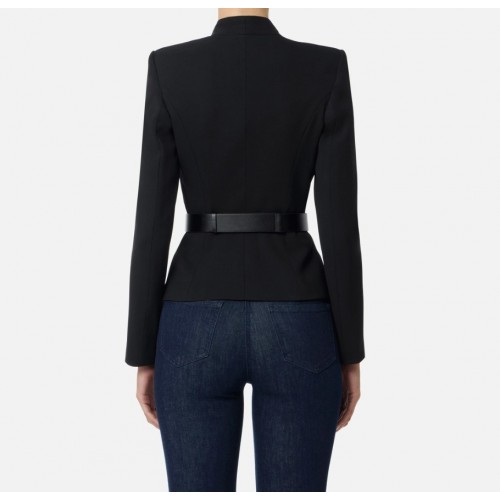 SACOU ELISABETTA FRANCHI,with satin lapels