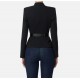 SACOU ELISABETTA FRANCHI,with satin lapels - GI17656E2110