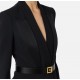 SACOU ELISABETTA FRANCHI,with satin lapels - GI17656E2110