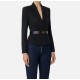 SACOU ELISABETTA FRANCHI,with satin lapels - GI17656E2110