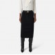 FUSTA ELISABETTA FRANCHI,Skirt in ribbed knit fabric with belt - GK17B56E2110