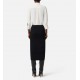 FUSTA ELISABETTA FRANCHI,Skirt in ribbed knit fabric with belt - GK17B56E2110