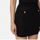 Fusta ELISABETTA FRANCHI,Knit skirt with sequins,Black - GK23T57E2110