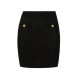 Fusta ELISABETTA FRANCHI,Knit skirt with sequins,Black - GK23T57E2110