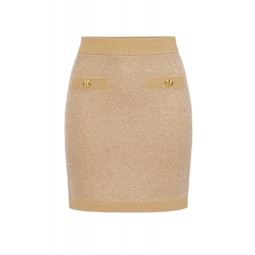 Fusta ELISABETTA FRANCHI,Knit skirt with sequins Fusta ELISABETTA FRANCHI,Knit skirt with sequins