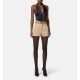 VESTA ELISABETTA FRANCHI, Satin waistcoat with straps - GL00357E2110 VESTA ELISABETTA FRANCHI, Satin waistcoat with straps - GL00357E2110