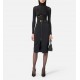 FUSTA ELISABETTA FRANCHI,Skirt in lightweight crêpe fabric with zip - GO13456E2110
