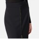 FUSTA ELISABETTA FRANCHI,Skirt in lightweight crêpe fabric with zip - GO13456E2110