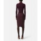 FUSTA ELISABETTA FRANCHI,in crêpe fabric with jewel detail - GO13556E2EA4
