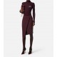 FUSTA ELISABETTA FRANCHI,in crêpe fabric with jewel detail - GO13556E2EA4