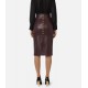 Fusta ELISABETTA FRANCHI, Pencil skirt with jewel clasps - GO14557E2EA4 Fusta ELISABETTA FRANCHI, Pencil skirt with jewel clasps - GO14557E2EA4