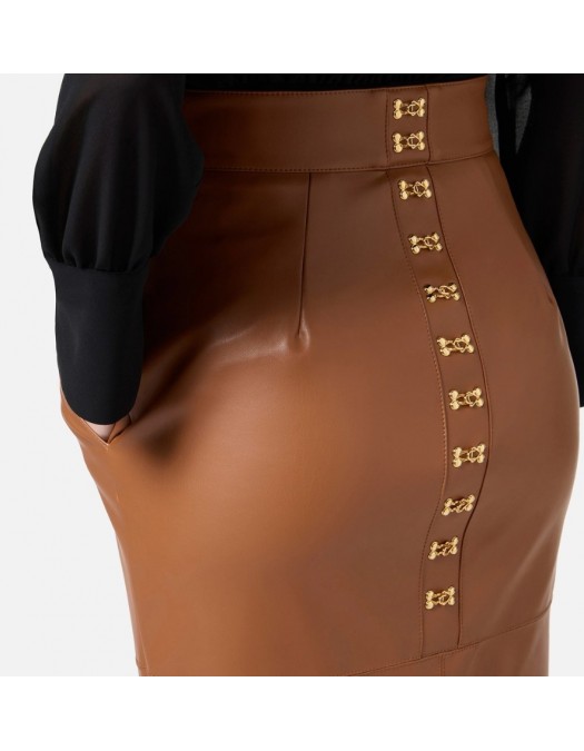 Fusta ELISABETTA FRANCHI,with jewel clasps - GO14557E2EC1