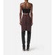 Fusta ELISABETTA FRANCHI, Skirt in bi-elastic fabric with criss-cross laces,Slim - GO14757E2EA4 Fusta ELISABETTA FRANCHI, Skirt in bi-elastic fabric with criss-cross laces,Slim - GO14757E2EA4