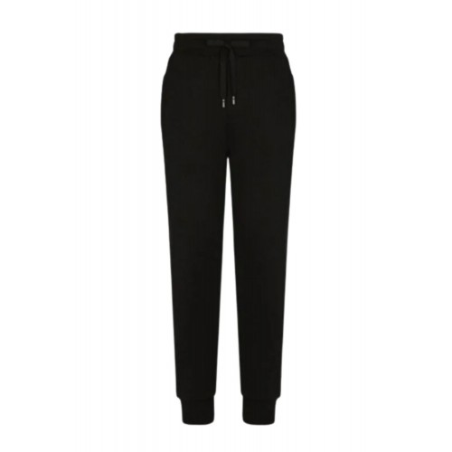 Pantaloni DOLCE & GABBANA, Logo pe spate, Negru Pantaloni DOLCE & GABBANA, Logo pe spate, Negru