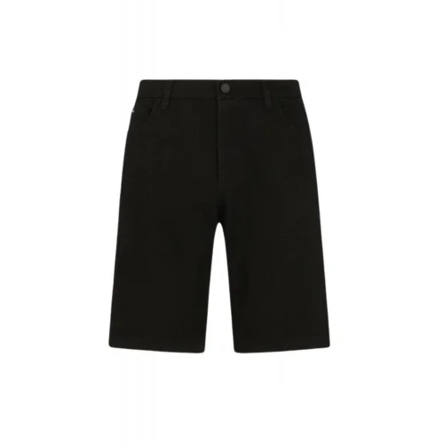 PANTALONI SCURTI DOLCE AND GABBANA, Logo GWNXADG8CN9S9001