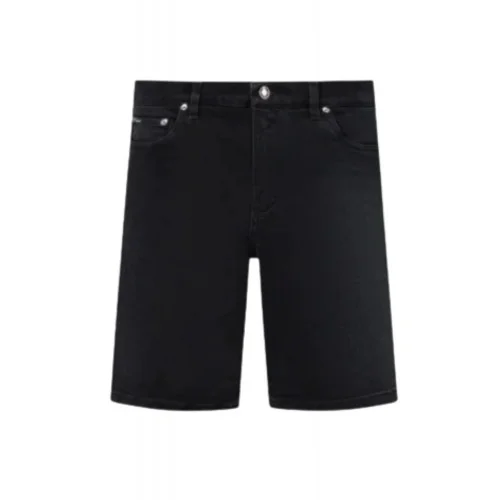 PANTALONI SCURTI DOLCE AND GABBANA, Logo Metalic