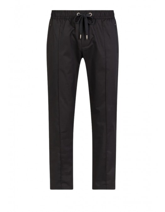 Pantaloni DOLCE & GABBANA, Cropped Track Black - GYACETFUFJRN0000 Pantaloni DOLCE & GABBANA, Cropped Track Black - GYACETFUFJRN0000
