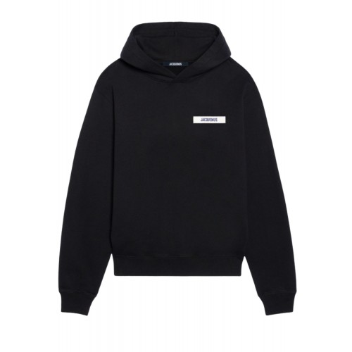 HANORAC JACQUEMUS, The Gros Grain hoodie,Black HANORAC JACQUEMUS, The Gros Grain hoodie,Black