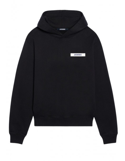 HANORAC JACQUEMUS, The Gros Grain hoodie,Black - HOM00247AJ00126990 HANORAC JACQUEMUS, The Gros Grain hoodie,Black - HOM00247AJ00126990