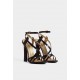 Sandale DSQUARED2,Twin Heeled Sandals - HSW0271138800015081 Sandale DSQUARED2,Twin Heeled Sandals - HSW0271138800015081