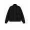 Jacheta REPRESENT, Knitted Initial Track, Logo, Black