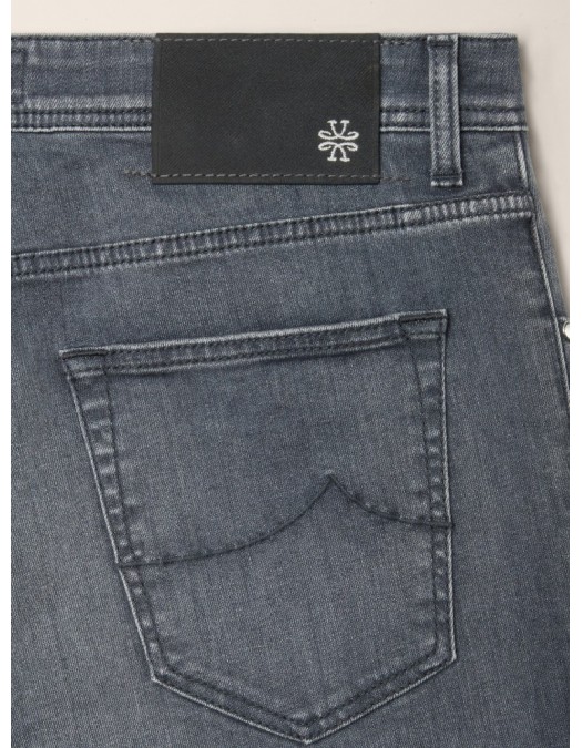 Jeans JACOB COHEN ,Nick Slim 5 Pocket,Dark Grey Super Stretch Denim - JUMQE015053S3618S1800D