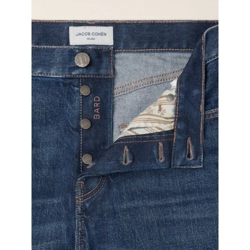 Jeans JACOB COHEN, Bard Regular-Slim 5 Pocket ,Dark Blue 